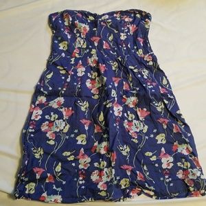 Strapless dress